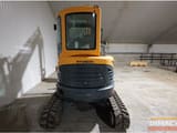 2011 Hyundai ROBEX35Z-9 mini excavator, rear view