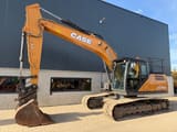 2019 CASE CX210D crawler excavator, side profile view