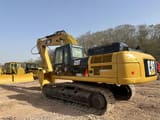 2023 Caterpillar 336D2L crawler excavator, rear three-quarter view
