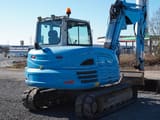 2017 Takeuchi TB290 mini excavator, rear three-quarter view