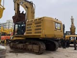 2025 Caterpillar 374FL crawler excavator, rear three-quarter view