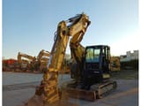 2018 Yanmar B7 SIGMA crawler excavator, front three-quarter view