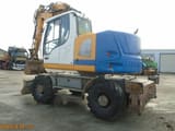 2014 Liebherr A914 COMPACT wheel excavator, rear three-quarter view