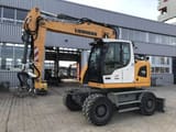 2023 Liebherr A918 Compact wheeled excavator side view
