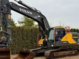 Volvo EC250E crawler excavator, side view