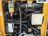 2024 Sany SY35U mini excavator engine compartment view