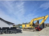 2017 Komatsu PC240 NLC-11 excavator, side view