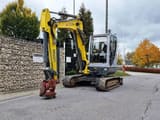 2011 Wacker Neuson 6003 RD mini excavator, side view
