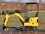 2025 APS KME08 mini excavator, side profile view