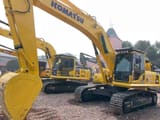 2024 Komatsu PC350-8 crawler excavator, front three-quarter view