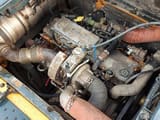 2013 Hyundai R380LC-9A crawler excavator engine compartment view