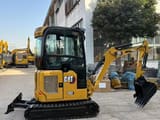 2025 Caterpillar 302 mini excavator, side view