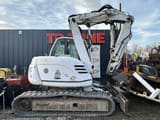 2008 Mecalac 714 MC crawler excavator, side view