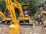 2020 Komatsu PC35MR mini excavator front view