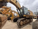 2024 Caterpillar 374FL crawler excavator, front three-quarter view