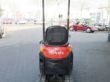 2014 Kubota U10-3 mini excavator, rear view