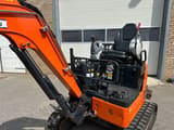 2019 Hitachi ZX19U-6 mini excavator operator station view