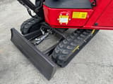2026 Rhinoceros MY10-8 mini excavator dozer blade and track detail
