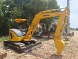 2023 Komatsu PC35 MR mini excavator, side view