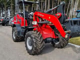 2021 Schäffer 5680Z mini excavator, front three-quarter view