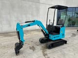 2025 JPC KV12 mini excavator, side view
