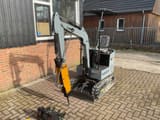 Colt KV13 mini excavator, front three-quarter view