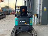 2021 Kobelco SK17SR mini excavator, rear view