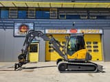 2019 Mecalac 8 MCR crawler excavator, side view