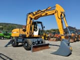 2008 Liebherr A316 wheel excavator, side view