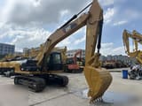 2023 Caterpillar 320D Raupenbagger, Seitenansicht
