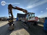 2001 Atlas 1404 M wheel excavator, front three-quarter view