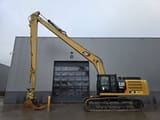 2018 Caterpillar 336FL long reach crawler excavator, side view