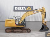 2016 Caterpillar 320EL crawler excavator side view