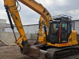 2020 JCB 140X LC crawler excavator, front three-quarter view