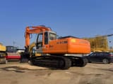 2016 Hitachi Zaxis 200 crawler excavator, rear three-quarter view