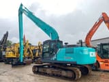 2018 Kobelco SK260 NLC-10 crawler excavator, side view