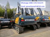 2025 Hyundai HX220 crawler excavator rear view