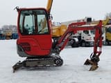 2017 Yanmar SV18 mini excavator side view