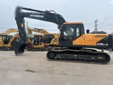 2020 Hyundai Robex 220LC-9S crawler excavator, side profile view