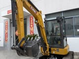 2026 XCMG SY35U mini excavator, front three-quarter view