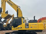 Komatsu PC400 crawler excavator, side view