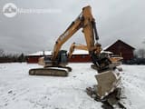 2014 CASE CX210C crawler excavator, side profile view