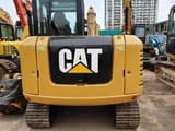 2020 Caterpillar 305E mini excavator, rear view