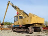 1989 Priestman VC20 dragline, rear three-quarter view