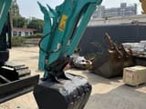 2013 Kobelco SK55SR mini excavator boom and bucket detail
