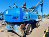 2006 Fuchs MHL350C material handler rear three-quarter view