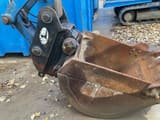 2008 Sany 135C crawler excavator bucket and quick coupler detail