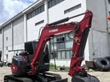 2025 Yanmar VIO85 mini excavator, side view