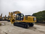 2023 Caterpillar 330D2L crawler excavator, rear three-quarter view