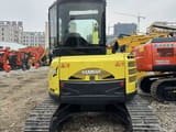 2023 Yanmar VIO35 mini excavator rear view